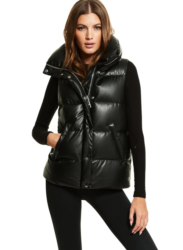 Vegan Leather Tracey Vest