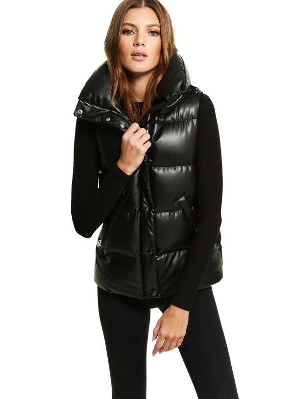 Vegan Leather Tracey Vest