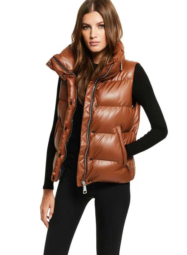 Vegan Leather Tracey Vest