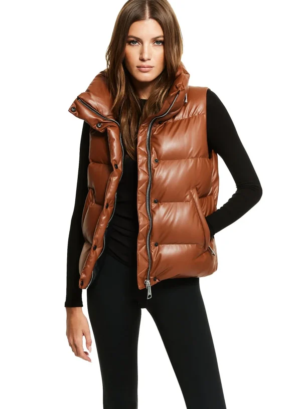 Vegan Leather Tracey Vest