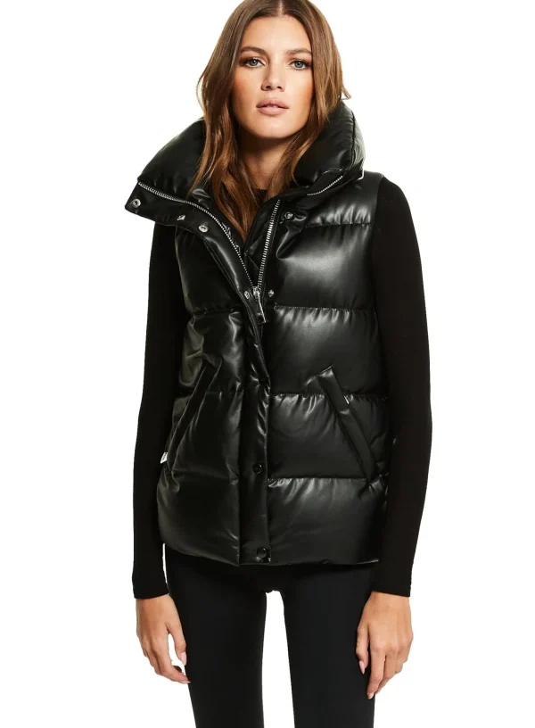 Vegan Leather Tracey Vest