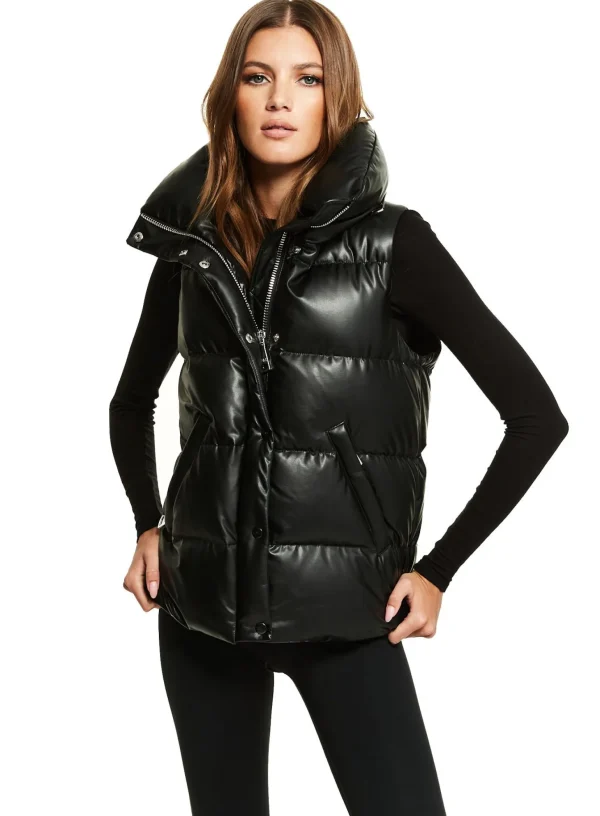 Vegan Leather Tracey Vest