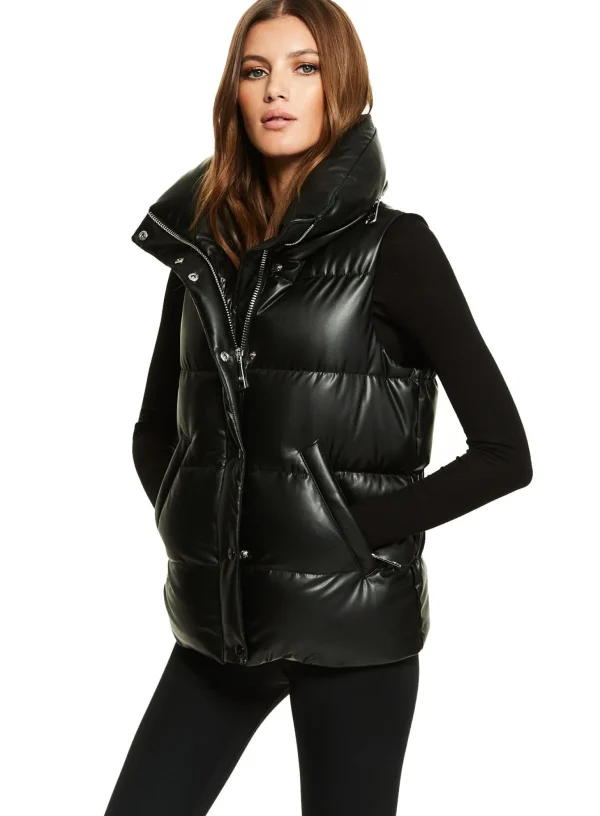 Vegan Leather Tracey Vest